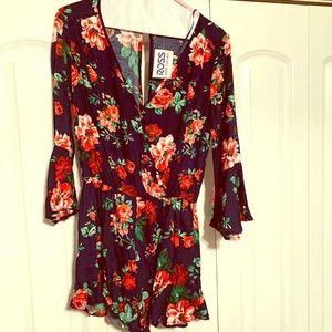 New Floral Romper
